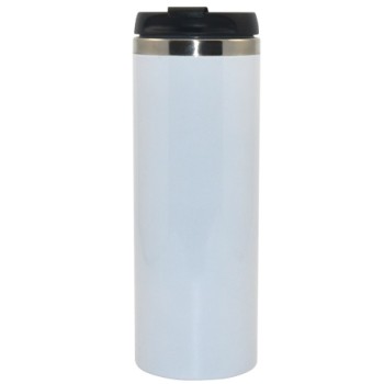 400ml Double Wall Flask (white)