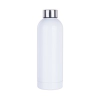 750ml Stainless Steel Single Wall Bottle (white)
