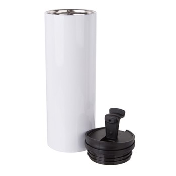500ml Stainless Steel Flask Bottle (white)
