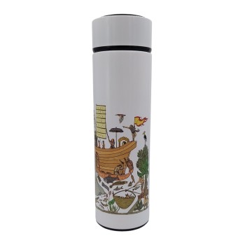 500ml Stainless Steel Flask (white)