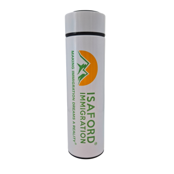 500ml Stainless Steel Flask (white)