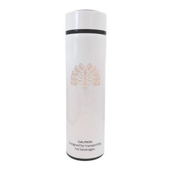 500ml Stainless Steel Flask (white)