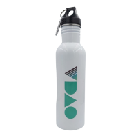 750ml Stainless Steel Water Bottle (white)