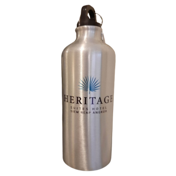 600ml Aluminium Water Bottle (silver)