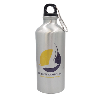 600ml Aluminium Water Bottle (silver)