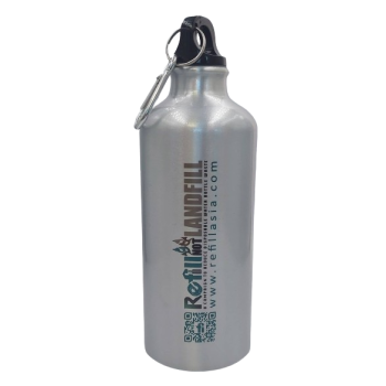 600ml Aluminium Water Bottle (silver)