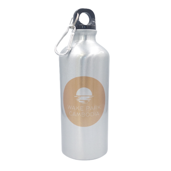 600ml Aluminium Water Bottle (silver)