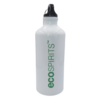 600ml Aluminium Water Bottle (white)