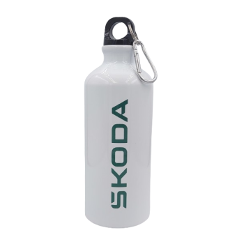 600ml Aluminium Water Bottle (white)