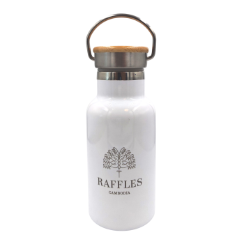750ml Stainless Steel Bottle - Bamboo Lid