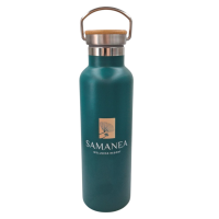 750 ml Bottle - Bamboo Lid - Coloured