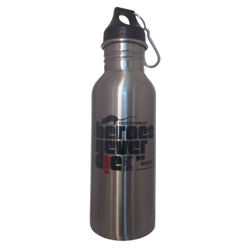 600ml Stainless Steel Water Bottle (silver)