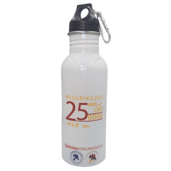  600ml Stainless Steel Water Bottle (white)