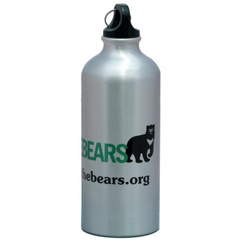 600ml Aluminium Water Bottle (silver)