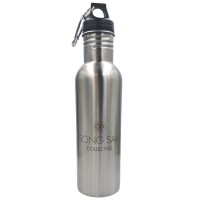 750ml Stainless Steel Water Bottle (silver)