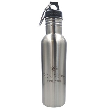 750ml Stainless Steel Water Bottle (silver)