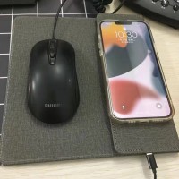 Wireless Phone Charger Mouse Pad