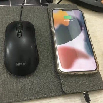 Wireless Phone Charger Mouse Pad